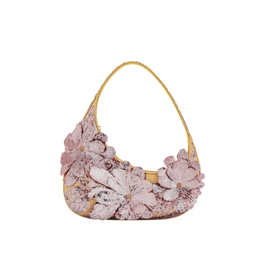 8327 Harlee Shoulder Bag - Sequin Pink